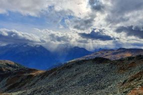 Aussicht Steinkogel 2299m okt 2019